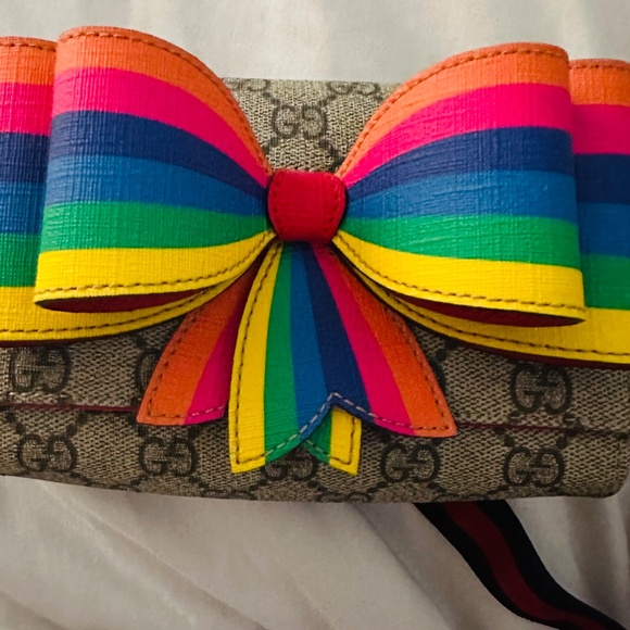 Gucci GG supreme rainbow belt bag - Picture 7 of 7
